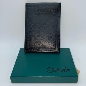 Buxton Genuine Leather Men’s Billfold Wallet Black